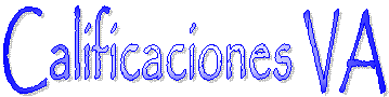 Calificaciones VA